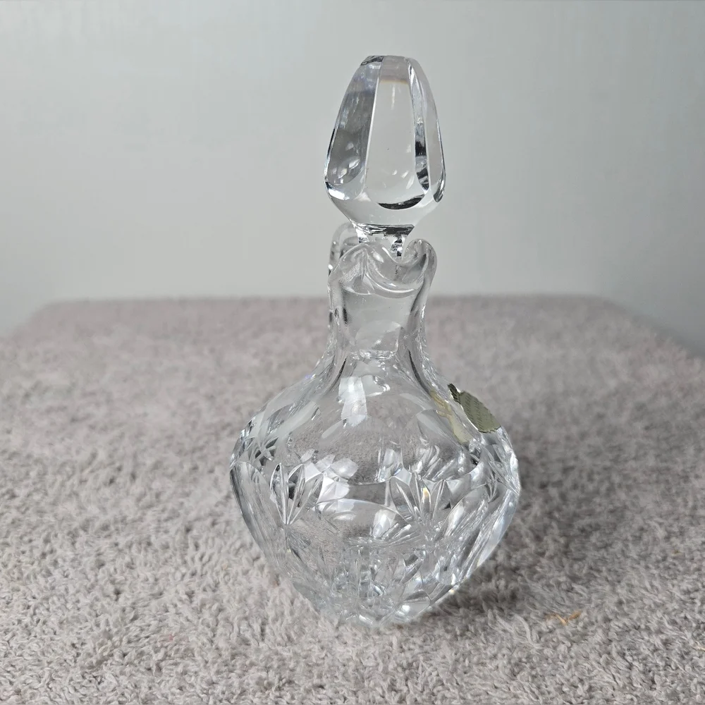 Nachtmann Bleikristall 24% Germany Crystal Cruet With Stopper